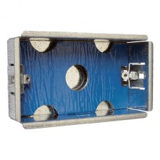 2 Gang 35mm Fire & AcousticMetal Dry Lining Back Box 2 Gang 35mm Fire & AcousticMetal Dry Lining Back Box