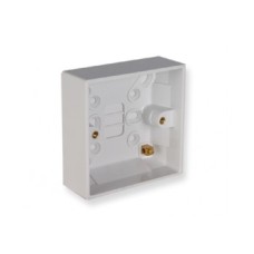 Backbox Single Gang White Backbox Single Gang White