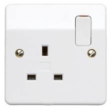 K2757 13A Double Pole Single Switched Socket Outlet K2757 13A Double Pole Single Switched Socket Outlet