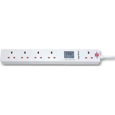 5 Way Socket + Energy Meter