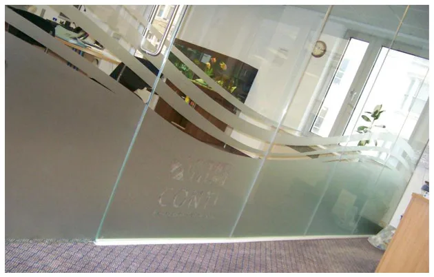 Frosted window graphics Glasgow